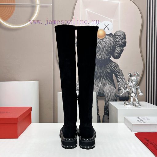Top tierValentin Tiannu 23vs Autumn/Winter Explosive Boot SeriesRound headed willow nail ela2r0i1a1n - Image 9