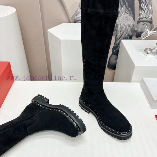 Top tierValentin Tiannu 23vs Autumn/Winter Explosive Boot SeriesRound headed willow nail ela2r0i1a1n - Image 10