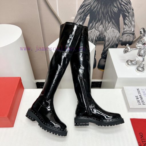 Top tierValentin Tiannu 23vs Autumn/Winter Explosive Boot SeriesRound headed willow nail elal8el3ah9 - Image 7