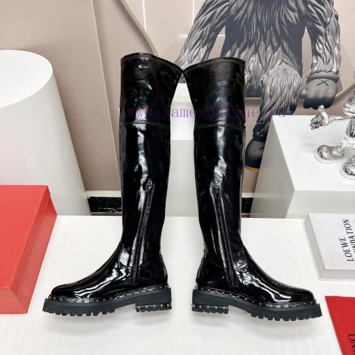 Top tierValentin Tiannu 23vs Autumn/Winter Explosive Boot SeriesRound headed willow nail elal8el3ah9 - Image 8
