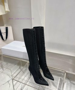 Givenchy high-heeled strap bootsPopularized throughout the fashion industry, the favorite ofidofqacp
