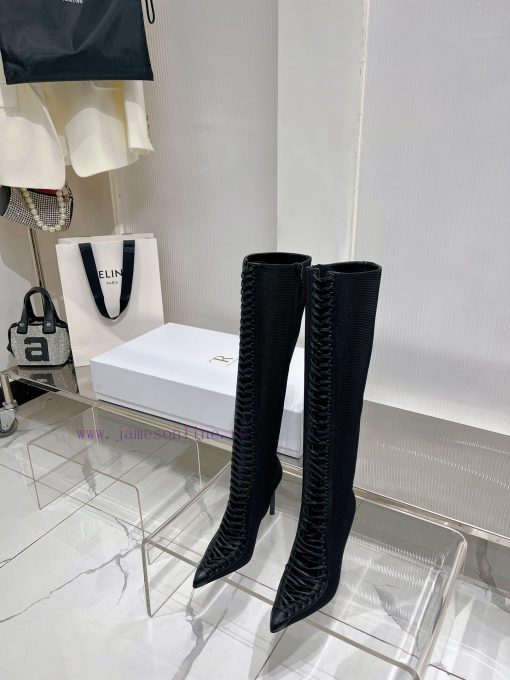 Givenchy high-heeled strap bootsPopularized throughout the fashion industry, the favorite ofidofqacp - Image 3