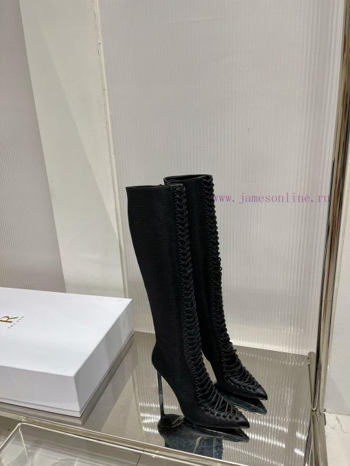 Givenchy high-heeled strap bootsPopularized throughout the fashion industry, the favorite ofidofqacp - Image 8