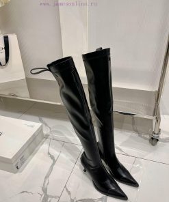 SMFK High Heel Over Knee Elastic BootsEnvironmentally friendly fabric for calvesInner sheeps85m4kut8