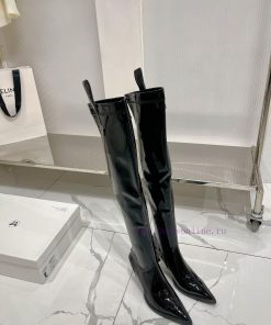SMFK High Heel Over Knee Elastic BootsEnvironmentally friendly fabric for calvesInner sheepstm4qgm0v