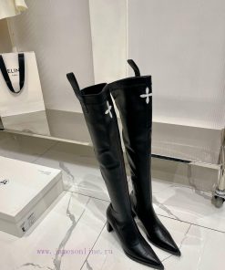 SMFK High Heel Over Knee Elastic BootsEnvironmentally friendly fabric for calvesInner sheepsuv1g1k8i