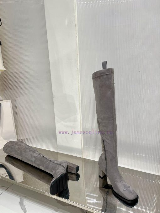 SMFK High Heel Over Knee Elastic BootsEnvironmentally friendly fabric for calvesInner sheepshuy0h52u - Image 8