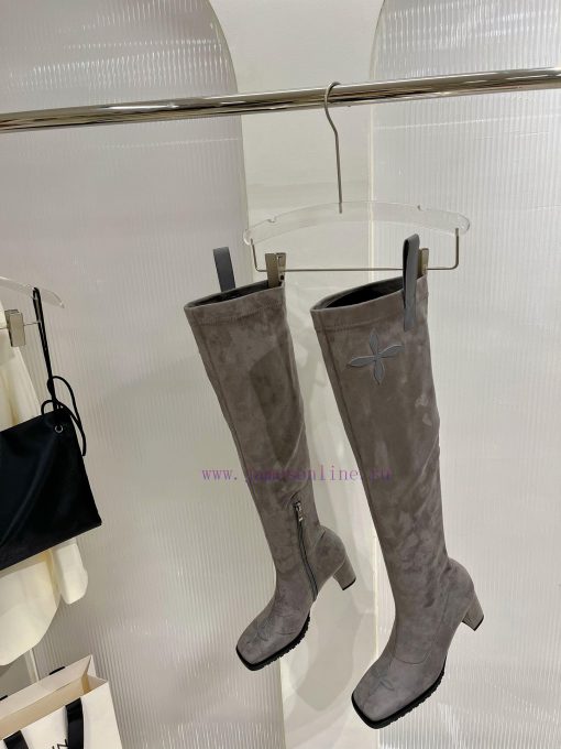 SMFK High Heel Over Knee Elastic BootsEnvironmentally friendly fabric for calvesInner sheepshuy0h52u - Image 9