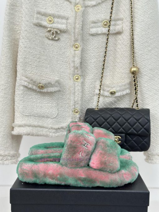 Chanel | Chanel Classic Letter Hairy SlippersThe "First to Wear" series of walking sheep witvt5875ci