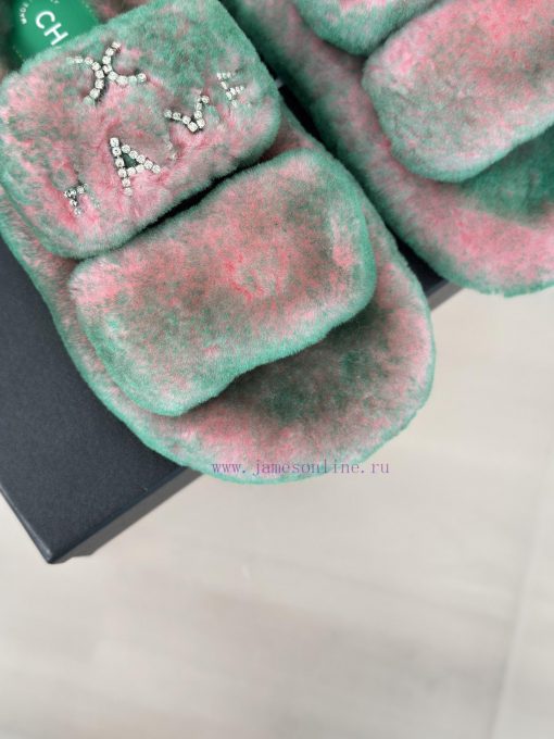 Chanel | Chanel Classic Letter Hairy SlippersThe "First to Wear" series of walking sheep witvt5875ci - Image 8