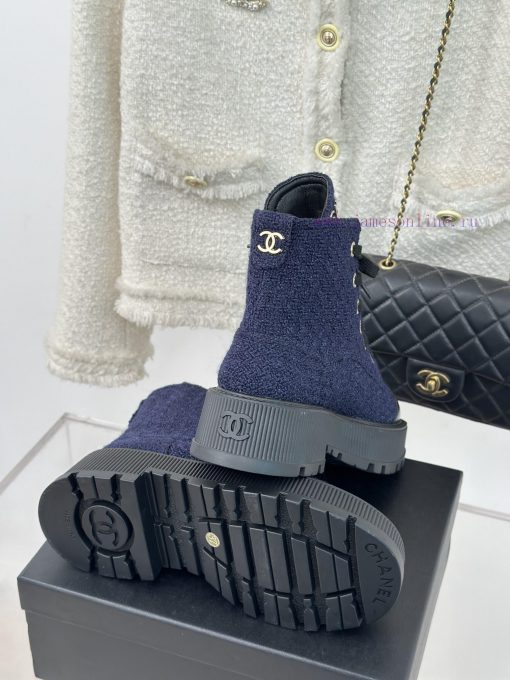 Chanel | Chanel Classic Autumn/WinterDouble C thick soled sponge cake motorcycle bootsThe sh0xgklvkd - Image 10