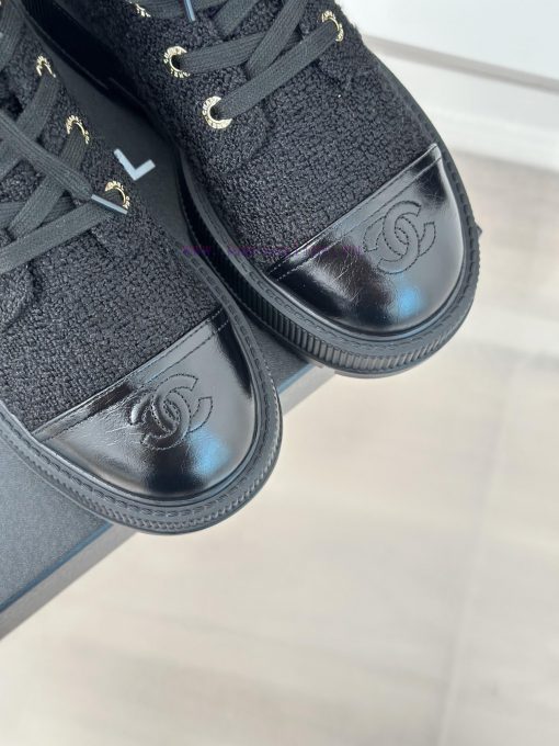 Chanel | Chanel Classic Autumn/WinterDouble C thick soled sponge cake motorcycle bootsThe shvr3inng6 - Image 8