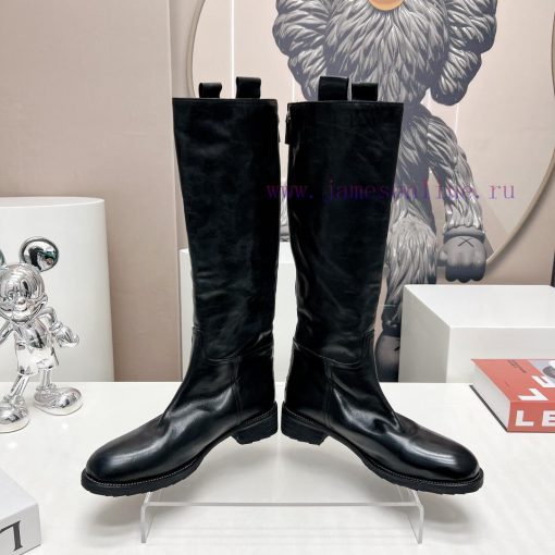 Top tierMarsell 2023 vs Autumn/Winter Fold Boots CollectionRound toe retro high bootsThis boplsfhl1m - Image 5