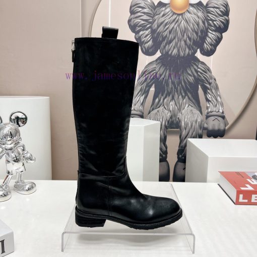 Top tierMarsell 2023 vs Autumn/Winter Fold Boots CollectionRound toe retro high bootsThis boplsfhl1m - Image 6