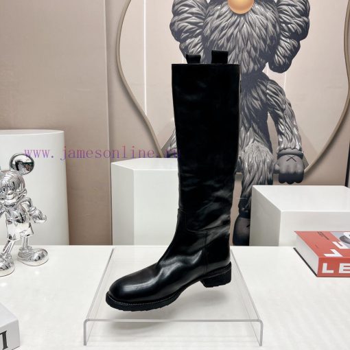 Top tierMarsell 2023 vs Autumn/Winter Fold Boots CollectionRound toe retro high bootsThis boplsfhl1m - Image 7