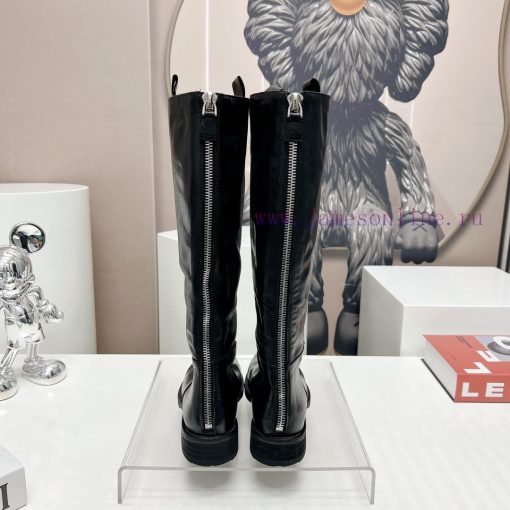 Top tierMarsell 2023 vs Autumn/Winter Fold Boots CollectionRound toe retro high bootsThis boplsfhl1m - Image 9