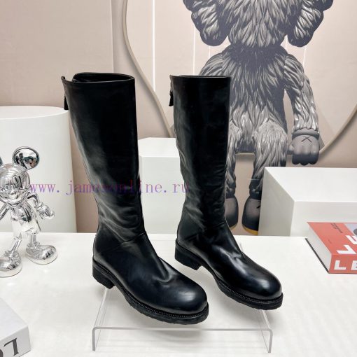 Top tierMarsell 2023 vs Autumn/Winter Fold Boots CollectionRound toe retro high bootsThis bo2wkhk4dt - Image 3
