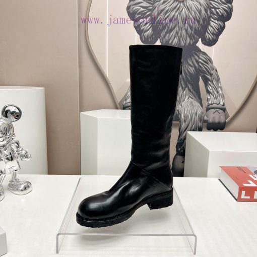 Top tierMarsell 2023 vs Autumn/Winter Fold Boots CollectionRound toe retro high bootsThis bo2wkhk4dt - Image 7