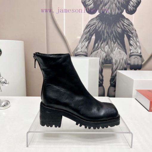 Top tierMarsell 2023 vs Autumn/Winter Fold Boots CollectionSquare toe thick soled short bootib1mgn3p - Image 6