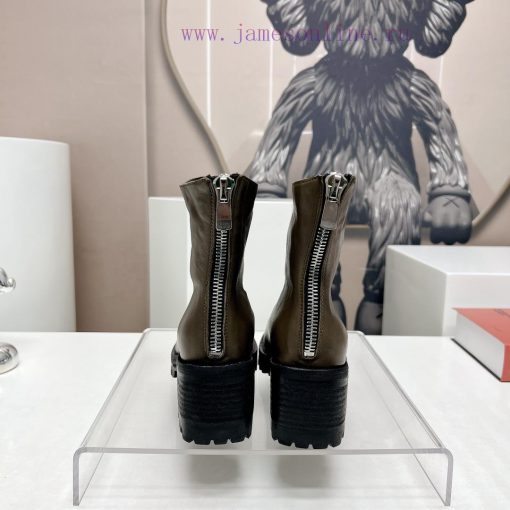 Top tierMarsell 2023 vs Autumn/Winter Fold Boots CollectionSquare toe thick soled short boot5eumjglf - Image 9