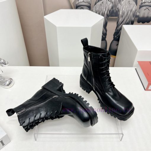 Top tierMarsell 2023 vs Autumn/Winter Fold Boots CollectionSquare toe thick soled short bootkpnp6i9w - Image 8