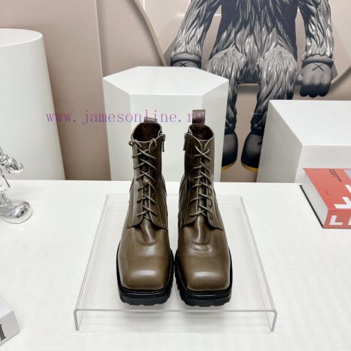 Top tierMarsell 2023 vs Autumn/Winter Fold Boots CollectionSquare toe thick soled short bootil4h8hrw