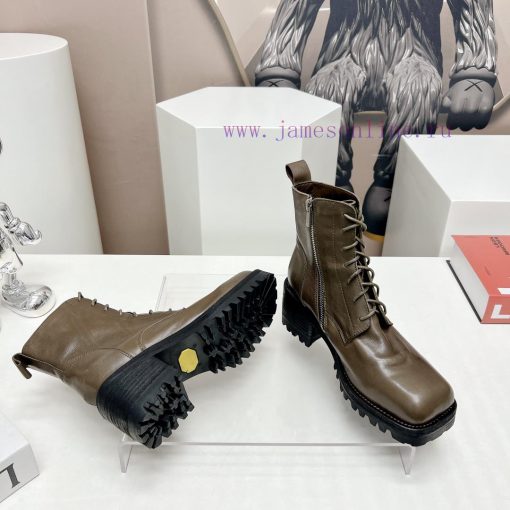 Top tierMarsell 2023 vs Autumn/Winter Fold Boots CollectionSquare toe thick soled short bootil4h8hrw - Image 10