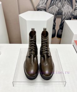 Top tierMarsell 2023 vs Autumn/Winter Fold Boots CollectionRound toe retro short bootsThis b8i8fvxpg