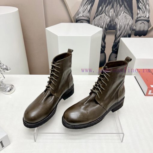 Top tierMarsell 2023 vs Autumn/Winter Fold Boots CollectionRound toe retro short bootsThis b8i8fvxpg - Image 4