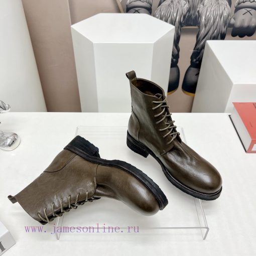 Top tierMarsell 2023 vs Autumn/Winter Fold Boots CollectionRound toe retro short bootsThis b8i8fvxpg - Image 8