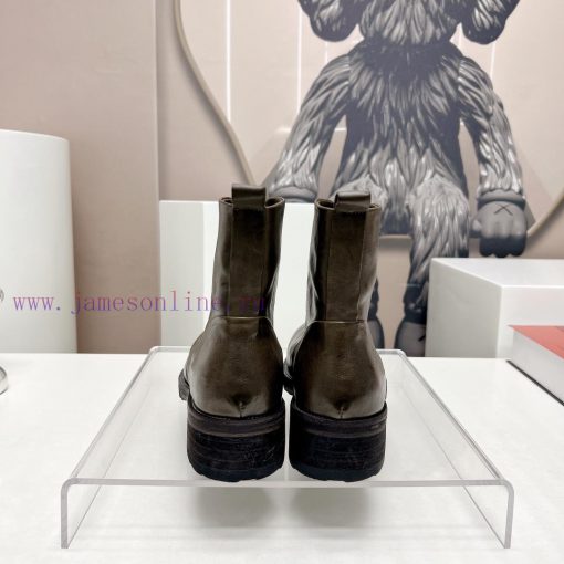 Top tierMarsell 2023 vs Autumn/Winter Fold Boots CollectionRound toe retro short bootsThis b8i8fvxpg - Image 9