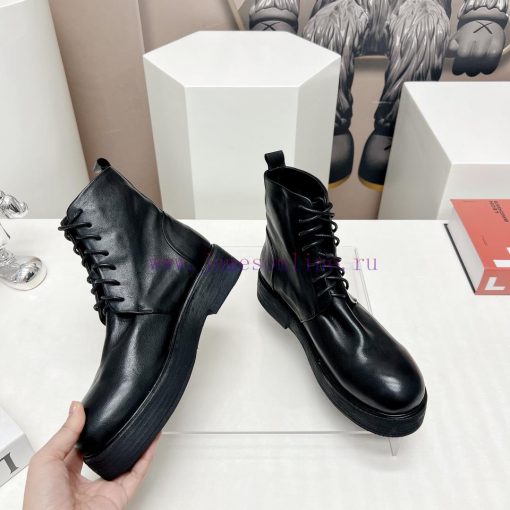 Top tierMarsell 2023 vs Autumn/Winter Fold Boots CollectionRound toe retro short bootsThis bu6ik6fai - Image 5