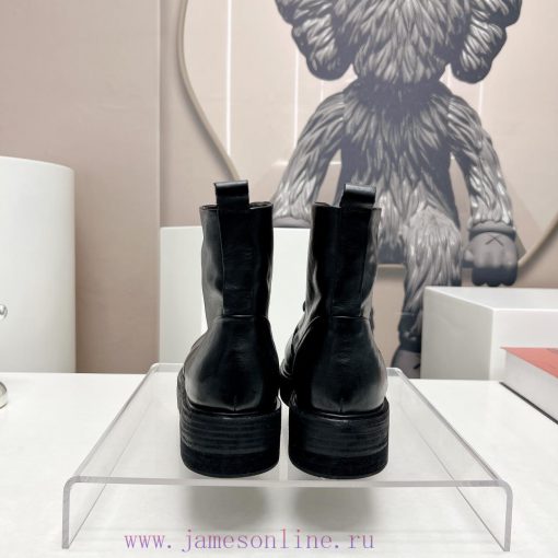 Top tierMarsell 2023 vs Autumn/Winter Fold Boots CollectionRound toe retro short bootsThis bu6ik6fai - Image 9