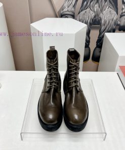 Top tierMarsell 2023 vs Autumn/Winter Fold Boots CollectionRound toe retro short bootsThis b2gm2mbio