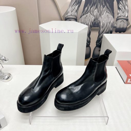 Top tierMarsell 2023 vs Autumn/Winter Fold Boots CollectionRound toe retro short bootsThis bgtfy28qt - Image 4