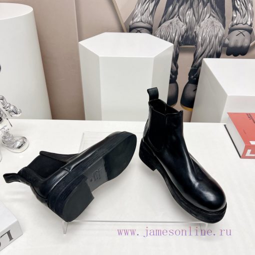 Top tierMarsell 2023 vs Autumn/Winter Fold Boots CollectionRound toe retro short bootsThis bgtfy28qt - Image 10
