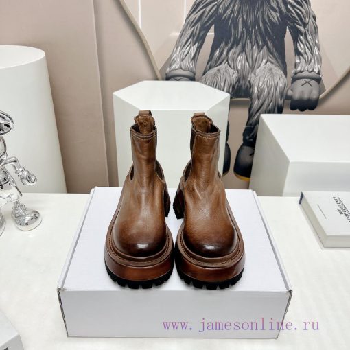 Top tierGudi - GUDI2023 vs Autumn/Winter Classic Hot Martin Boot SeriesRound toe thick soledg7f9moxa