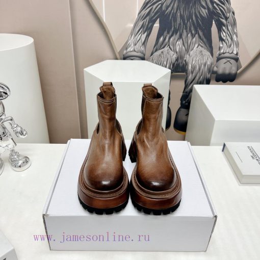 Top tierGudi - GUDI2023 vs Autumn/Winter Classic Hot Martin Boot SeriesRound toe thick soledg7f9moxa - Image 2