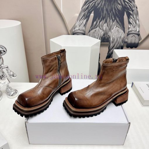 Top tierGudi - GUDI2023 vs Autumn/Winter Classic Hot Martin Boot SeriesSquare toe thick solewrya8ca7 - Image 4