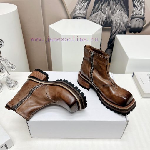 Top tierGudi - GUDI2023 vs Autumn/Winter Classic Hot Martin Boot SeriesSquare toe thick solewrya8ca7 - Image 8