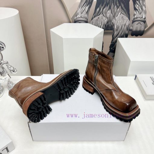 Top tierGudi - GUDI2023 vs Autumn/Winter Classic Hot Martin Boot SeriesSquare toe thick solewrya8ca7 - Image 10