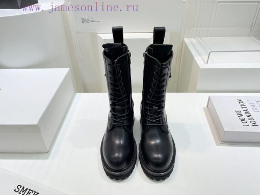 Top tierSMFK (Tide) 2023 Autumn Latest King ExplosivesRound toe thick soled cross flower zip6gqnj0dg