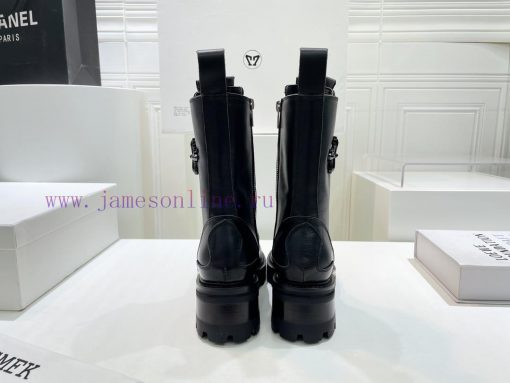 Top tierSMFK (Tide) 2023 Autumn Latest King ExplosivesRound toe thick soled cross flower zip6gqnj0dg - Image 9