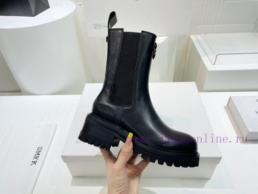 Top tierSMFK (Tide) 2023 Autumn Latest King ExplosivesRound toe thick soled cross shaped ela6857u0mt - Image 6