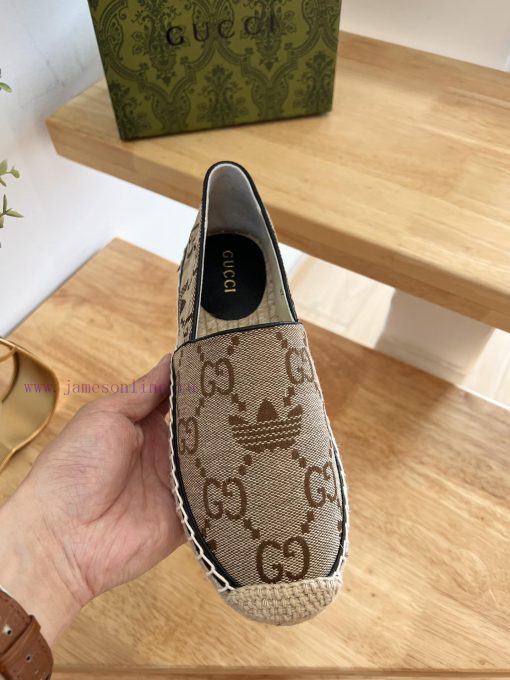 p Gucci23Ss Spring/Summer New Collection Gucci X adida * Co branded Printed Fisherman's Shoezjb4cail - Image 9