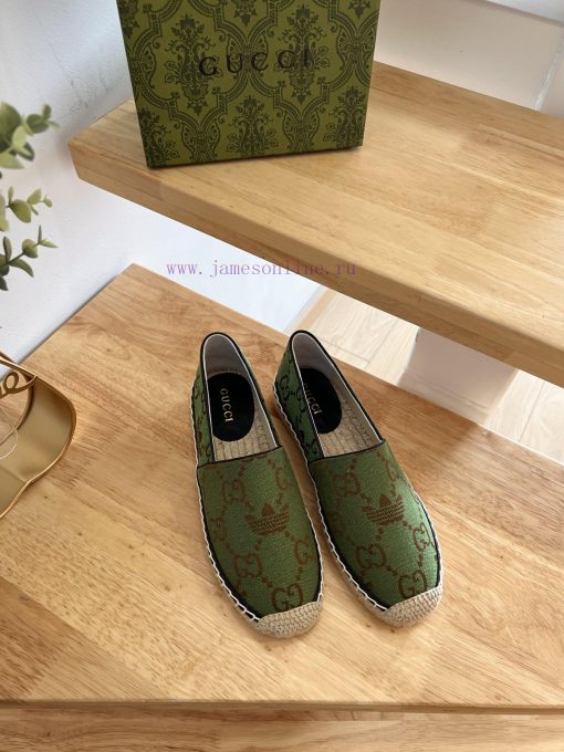 Gucci23Ss Spring/Summer New Collection Gucci X adida * Co branded Printed Fisherman's ShoesAtqrulvwg - Image 3