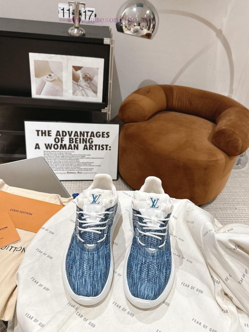 Couple style𝐋𝐨𝐮𝐢𝐬𝐕𝐮𝐢𝐭 * 𝐨𝐧𝐒𝐪𝐮𝐚𝐝 series age reducing versatile canvas&low cut sneakersThis LVy09wdq57