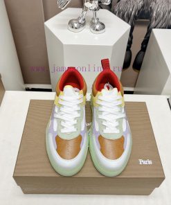 Couple 'Top'Christian LouboutingCL Red soled Shoes Couple's Casual Headnail Board Shoes Serimzgia1u3