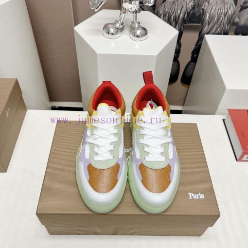 Couple 'Top'Christian LouboutingCL Red soled Shoes Couple's Casual Headnail Board Shoes Serimzgia1u3 - Image 2
