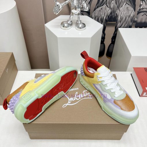 Couple 'Top'Christian LouboutingCL Red soled Shoes Couple's Casual Headnail Board Shoes Serimzgia1u3 - Image 10